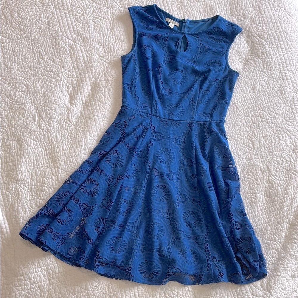 Wedding guest Blue Dress